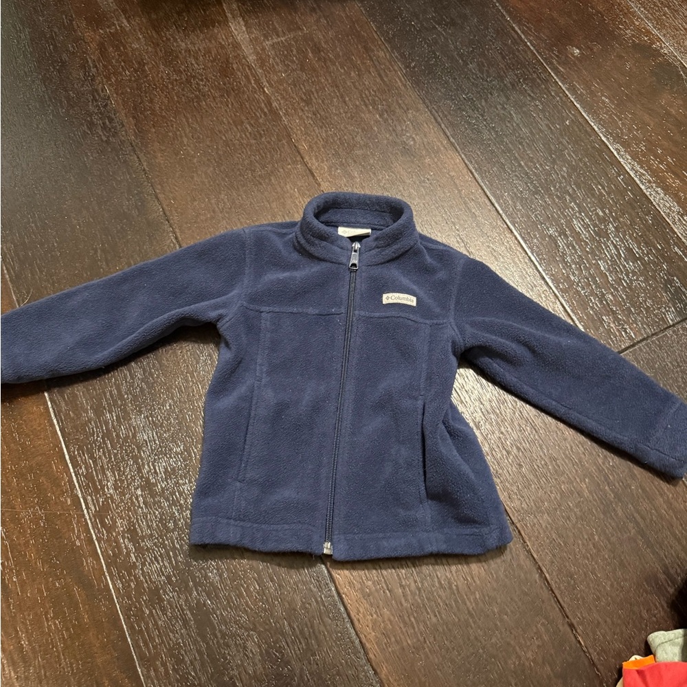 Columbia Kids Dark Blue Fleece Jacket